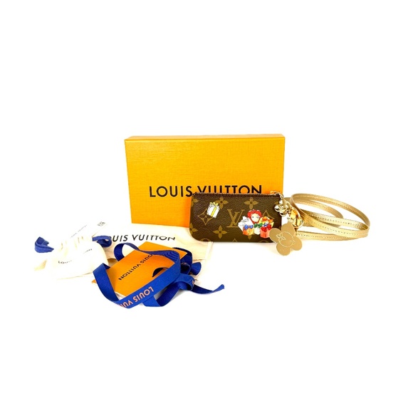 LOUIS VUITTON Phone Holder Monogram Vivienne 2025 Print Pouch  New - Picture 3 of 13